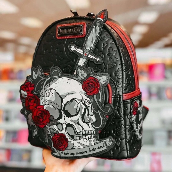 Loungefly Handbags - Loungefly Dark Romance Mini Backpack (Books-A-Million
Exclusive)